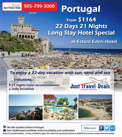 package deals to portugal 2018
